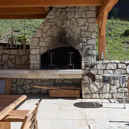 בקתה Casa Tri - Wellness Chalet Vodo Cadore
