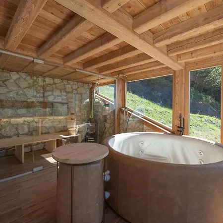 Casa Tri - Wellness Chalet Domek alpejski Vodo Cadore